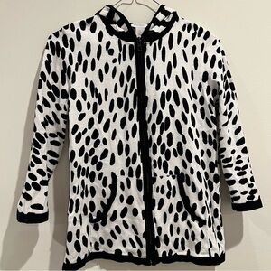 Weekends by Chico’s full‎ zip hooded sweater